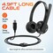 Delton 12Y USB Computer Headset w/ Microphone, Noise Isolating Headphones, In-Line Volume Control DWH12Y - alternate 8